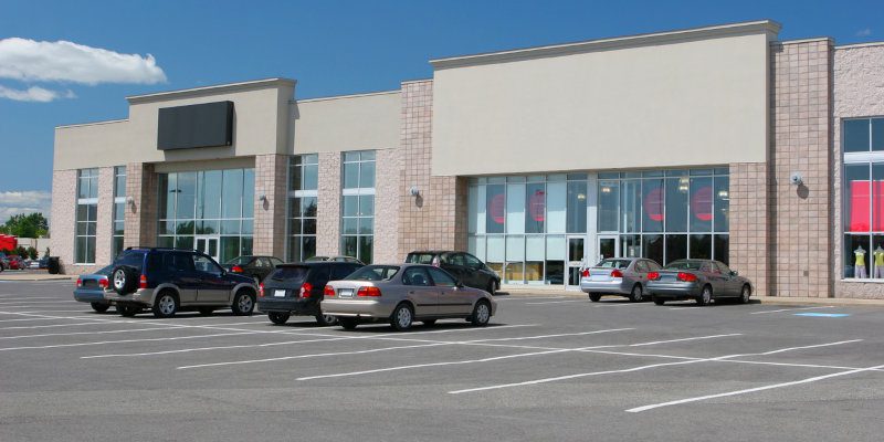Parking Lot Washing in Chico, California